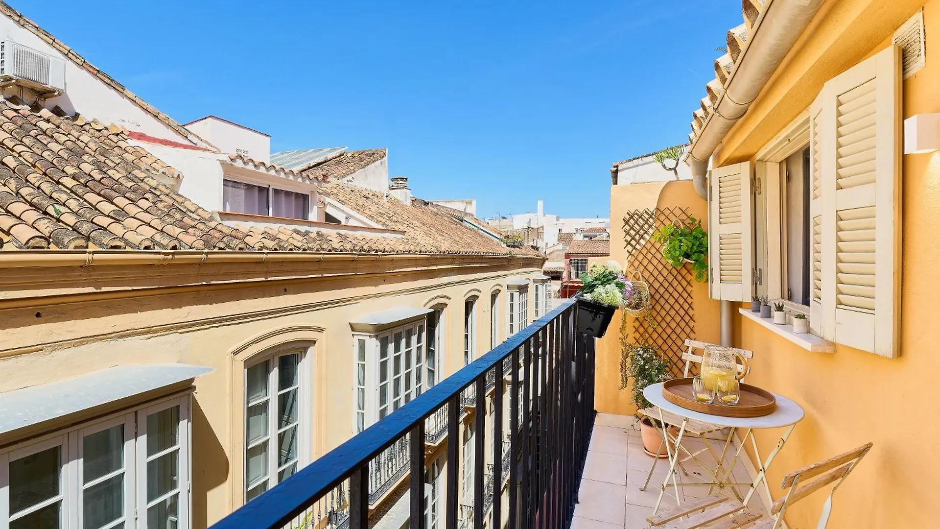 מאלגה Santos 7 - Bright 2-Bedroom Duplex Apartment With Two Terraces ספרד