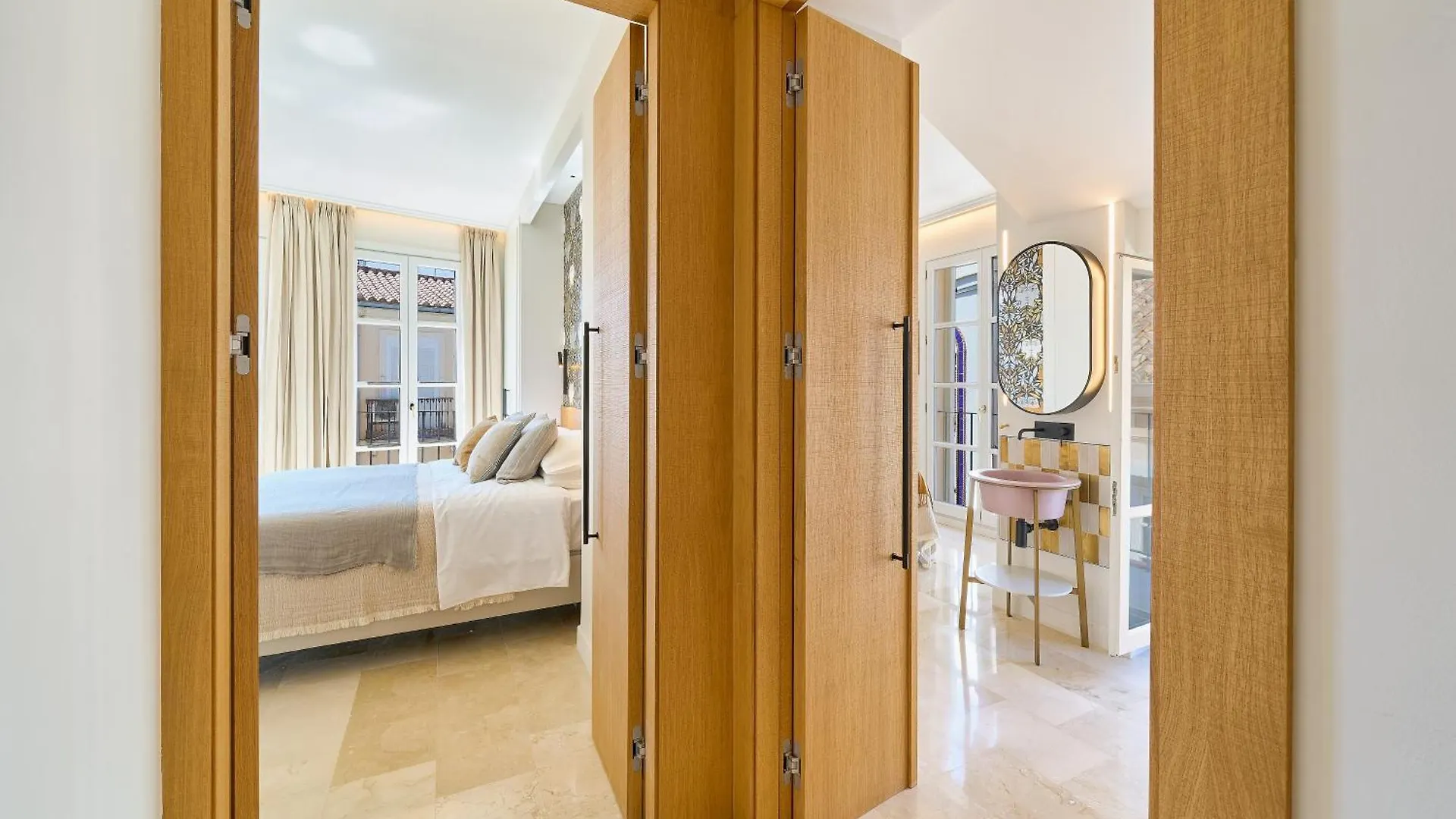 מאלגה Santos 7 - Bright 2-Bedroom Duplex Apartment With Two Terraces ספרד