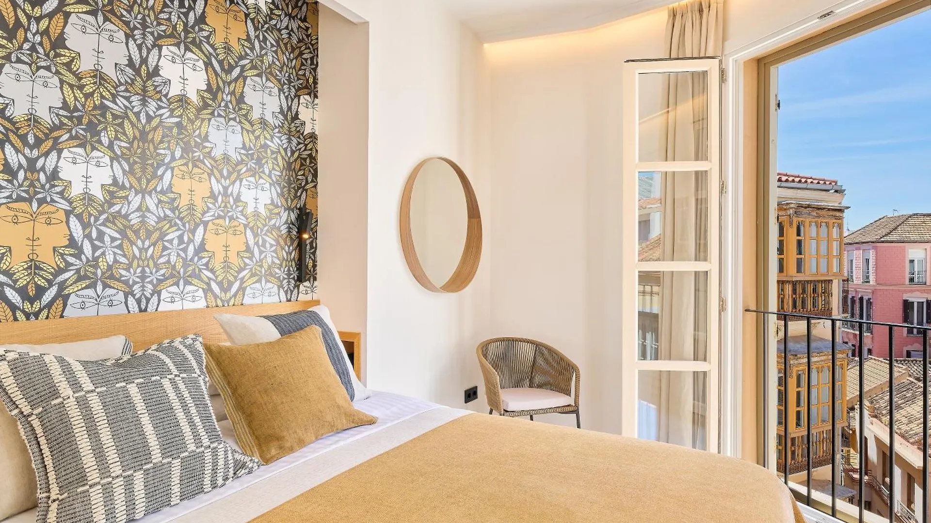 מאלגה Santos 7 - Bright 2-Bedroom Duplex Apartment With Two Terraces