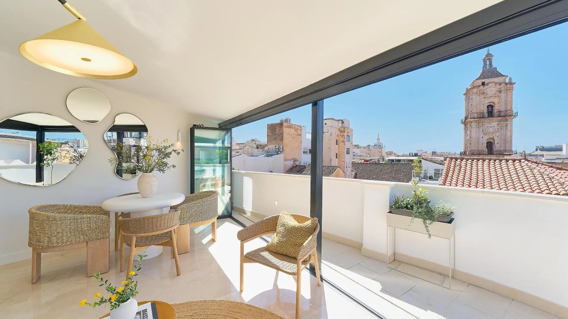 מאלגה Santos 7 - Bright 2-Bedroom Duplex Apartment With Two Terraces 0*,  ספרד